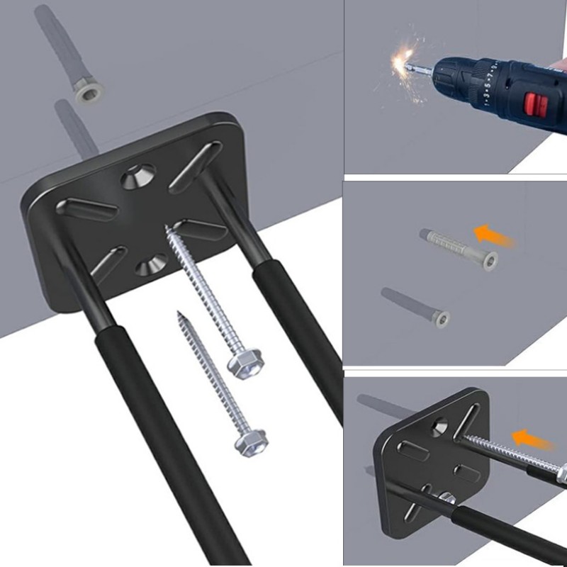 1 Pezzo Gancio da Parete Resis - Power Tools Garden recensione e prezzo